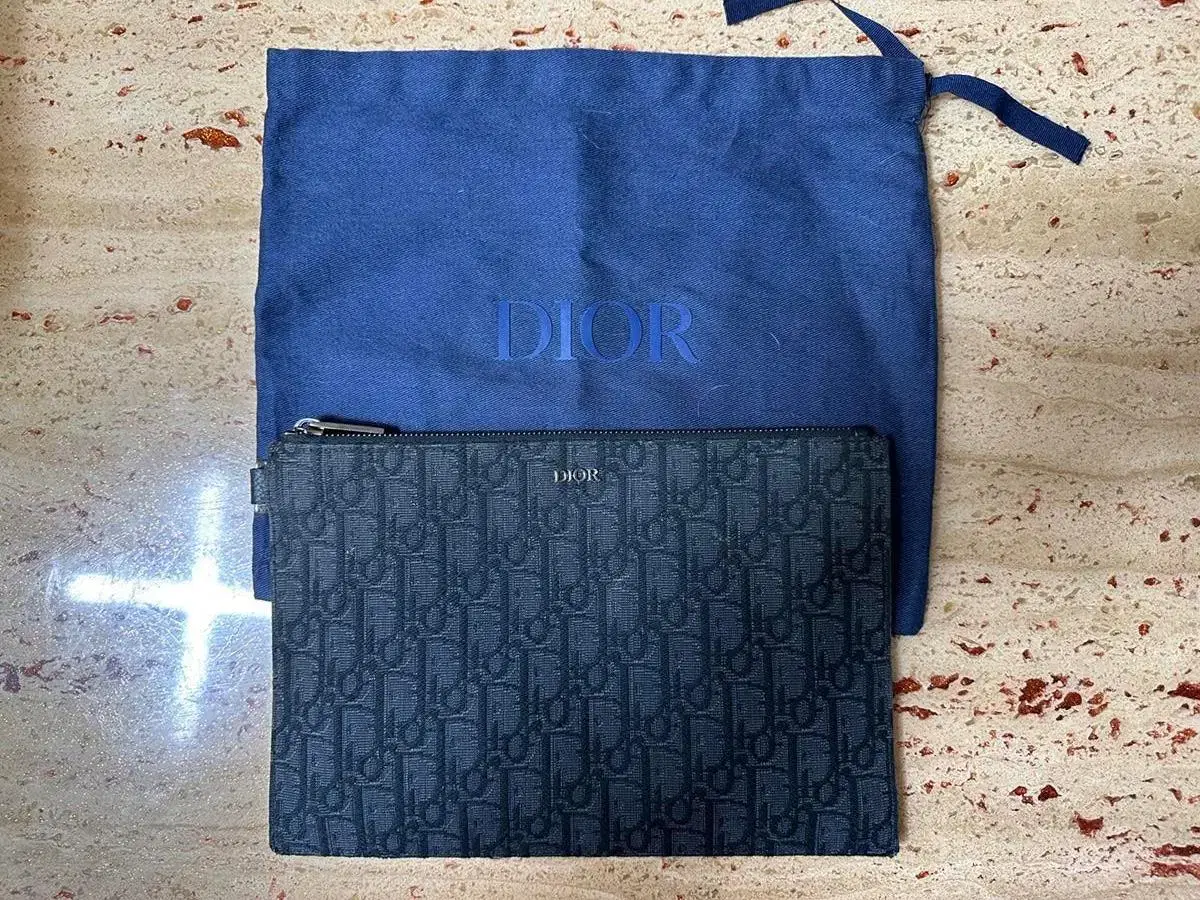 (정품) Dior 디올 오블리크 클러치백